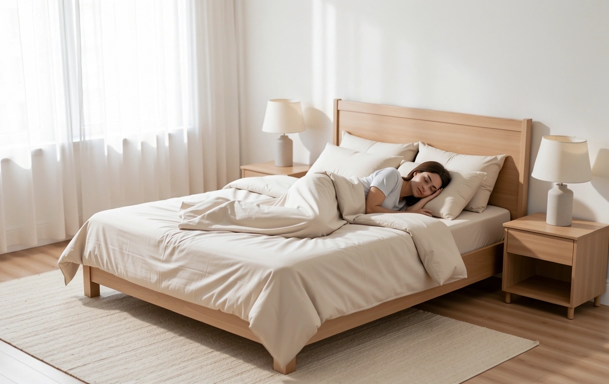 Mirna spavaća soba za optimalan odmor